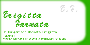 brigitta harmata business card